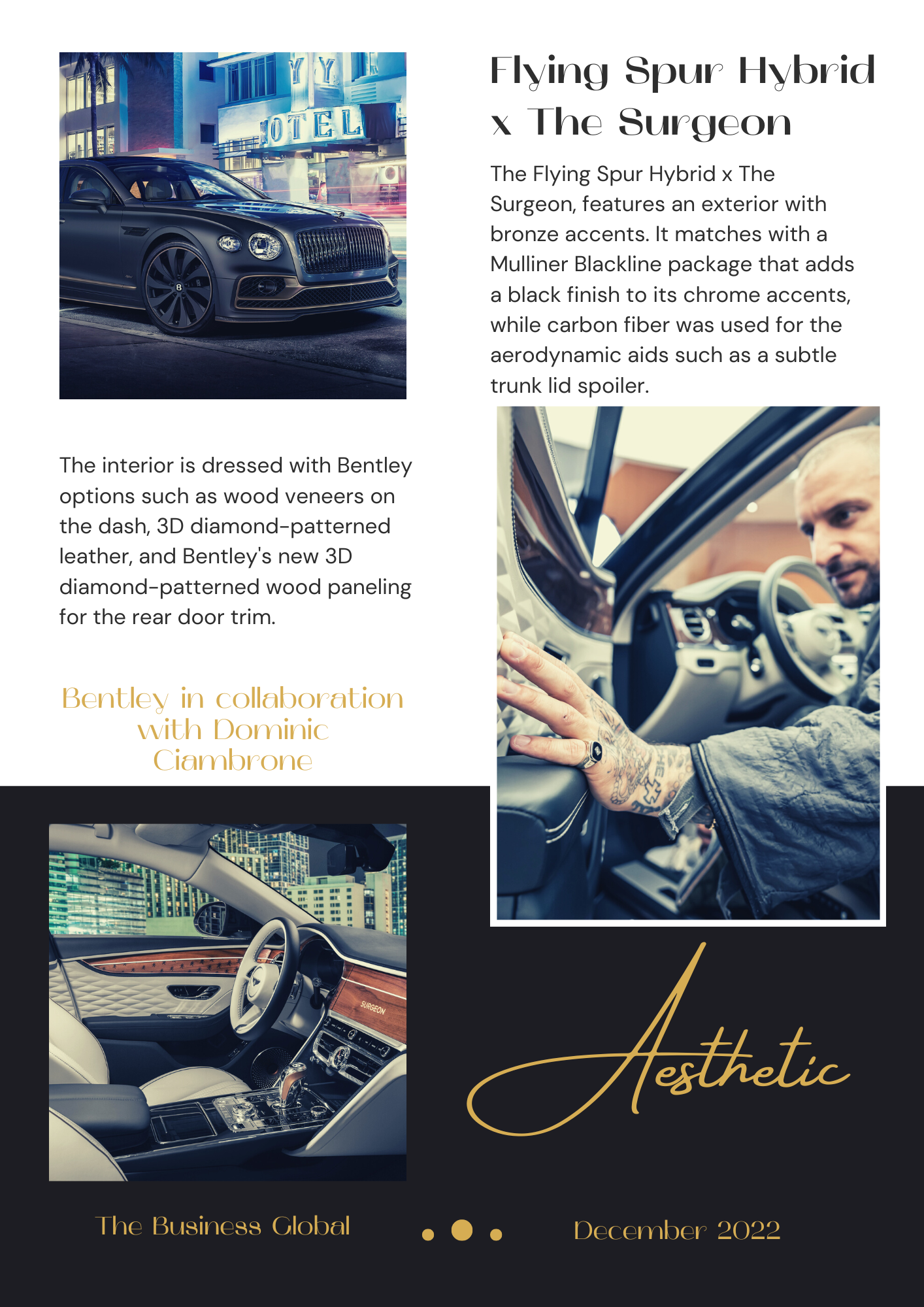 Bentley Flying Spur, Reimagined by The Surgeon