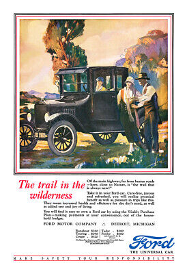 Reviving Nostalgia – The Iconic 1925 Ford Model T Ad