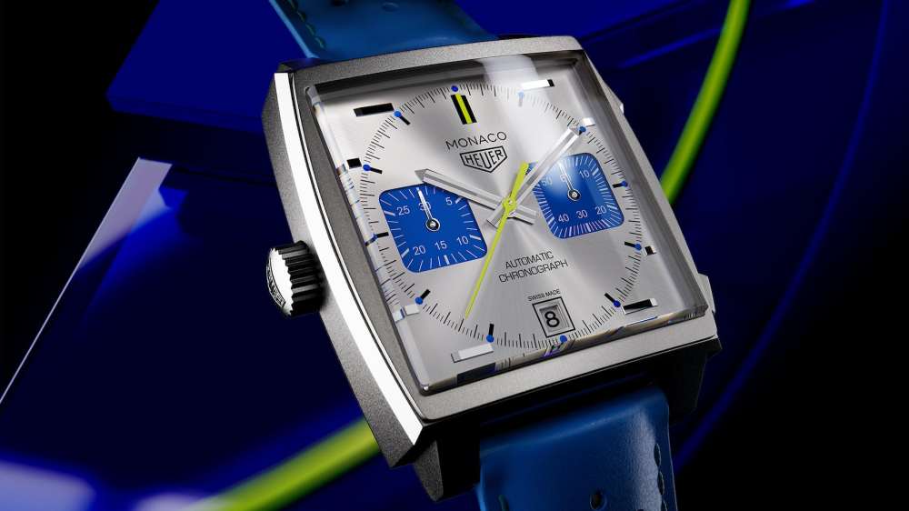 Watch out for the Highly Anticipated TAG Heuer Monaco Chronograph Racing Blue Limited Edition.